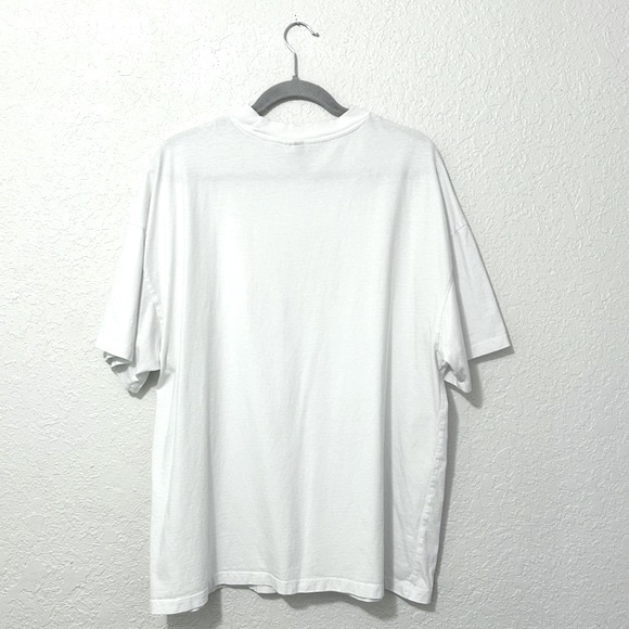 Black Pink short sleeve shirt white and pink size large - Picture 2 of 16